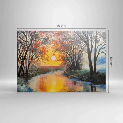 Canvas picture - Autumn Impressions - 70x50 cm