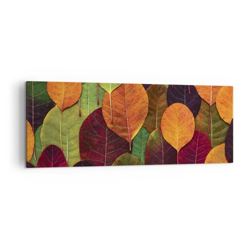 Canvas picture - Autumn Mosaics - 140x50 cm