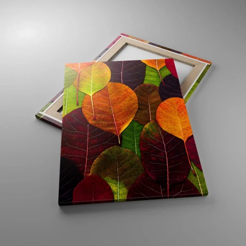 Canvas picture - Autumn Mosaics - 50x70 cm