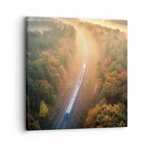 Canvas picture - Autumn Trip - 30x30 cm