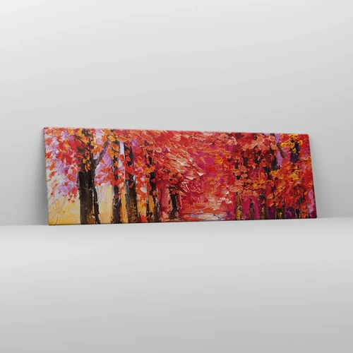 Canvas picture - Autumnal Impression - 160x50 cm
