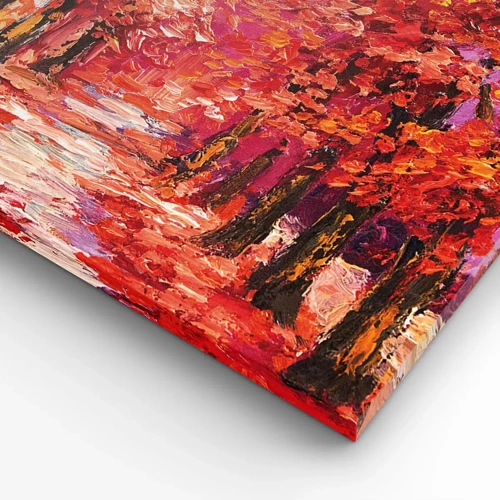 Canvas picture - Autumnal Impression - 65x120 cm