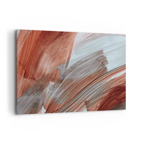 Canvas picture - Autumnal and Windy Abstract - 100x70 cm