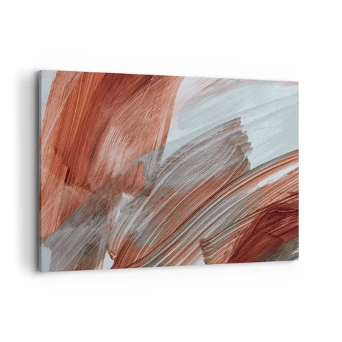 Canvas picture - Autumnal and Windy Abstract - 120x80 cm