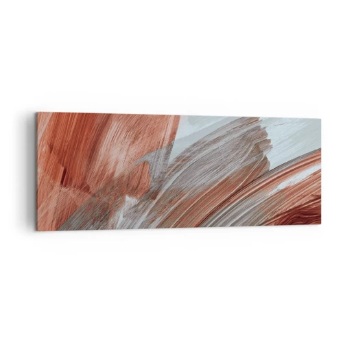 Canvas picture - Autumnal and Windy Abstract - 140x50 cm