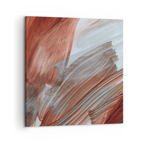 Canvas picture - Autumnal and Windy Abstract - 60x60 cm