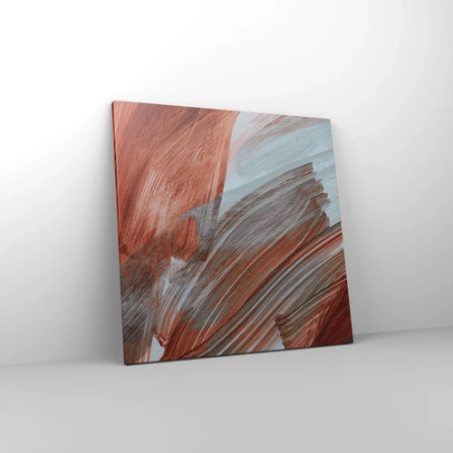 Canvas picture - Autumnal and Windy Abstract - 60x60 cm