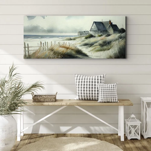 Canvas picture - Away from the Hustle and Bustle - 100x40 cm