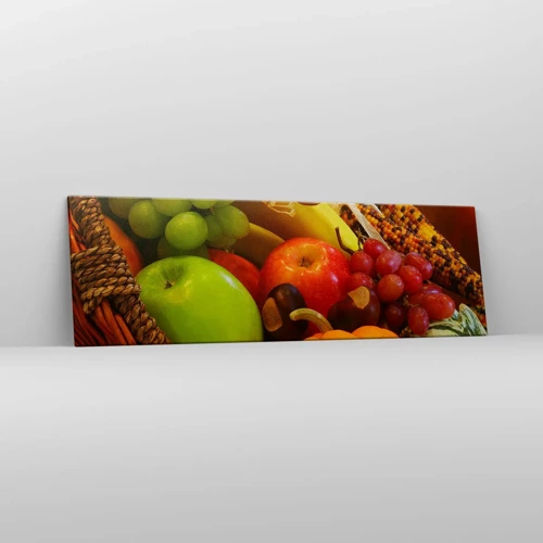 Canvas picture - Basket of Abundance - 160x50 cm