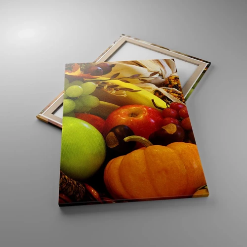 Canvas picture - Basket of Abundance - 70x100 cm