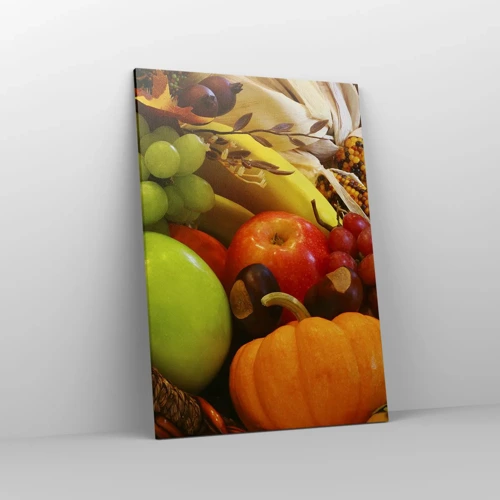 Canvas picture - Basket of Abundance - 70x100 cm