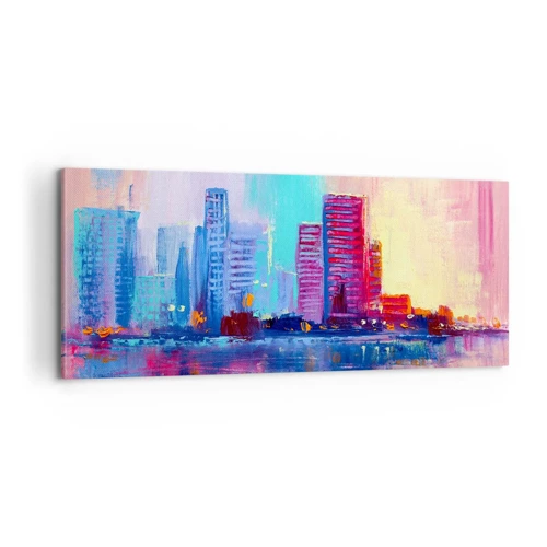 Canvas picture - Bathed in Colours - 100x40 cm