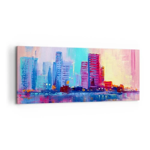 Canvas picture - Bathed in Colours - 120x50 cm