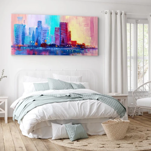 Canvas picture - Bathed in Colours - 120x50 cm