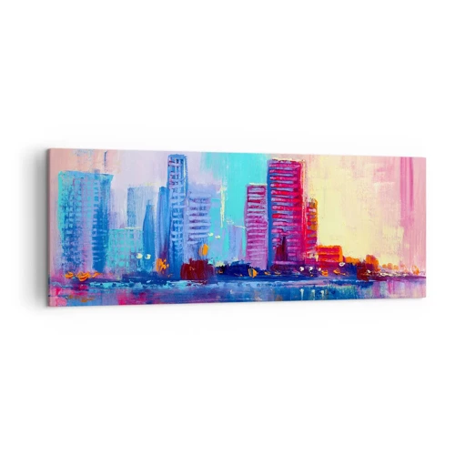 Canvas picture - Bathed in Colours - 140x50 cm