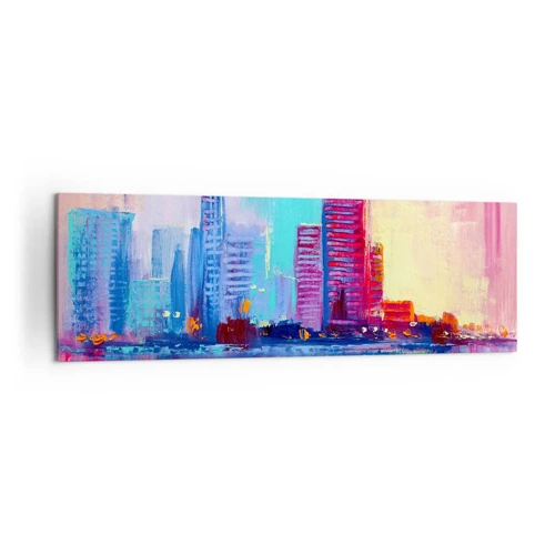 Canvas picture - Bathed in Colours - 160x50 cm