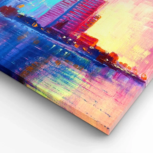 Canvas picture - Bathed in Colours - 160x50 cm