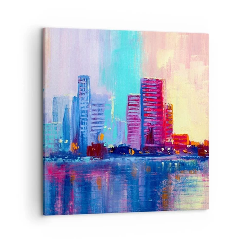 Canvas picture - Bathed in Colours - 50x50 cm