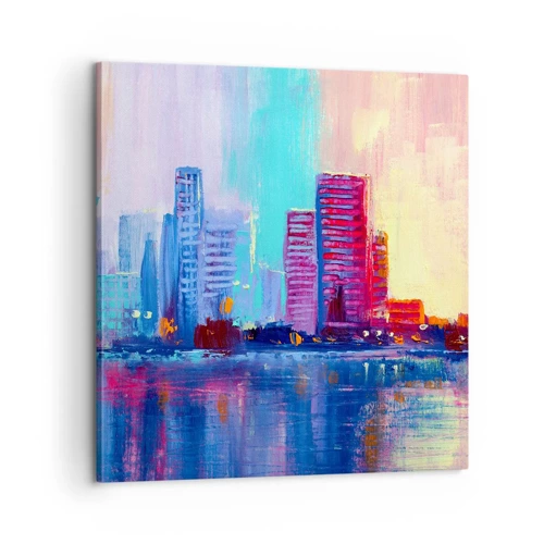 Canvas picture - Bathed in Colours - 60x60 cm