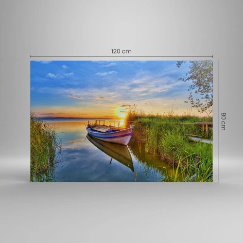 Canvas picture - Bay of Fulfilled Dreams - 120x80 cm