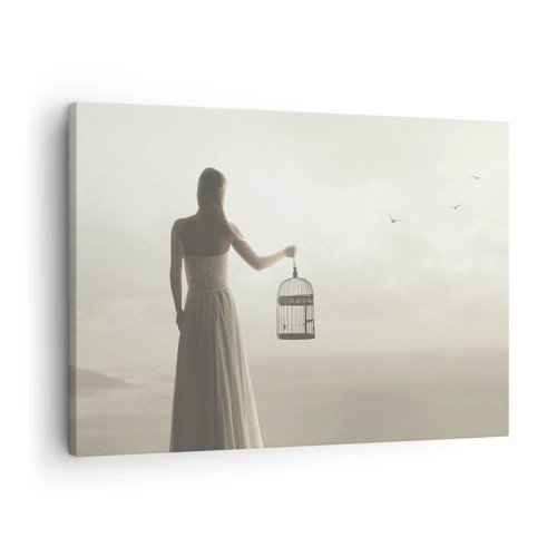 Canvas picture - Be Free - 70x50 cm