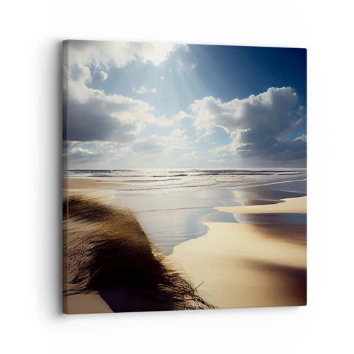 Canvas picture - Beach, Wild Beach - 30x30 cm