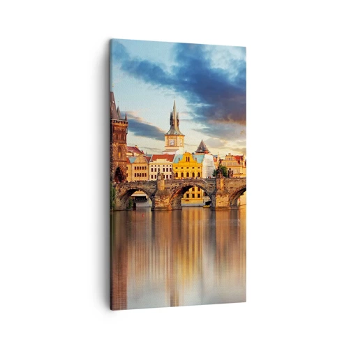 Canvas picture - Beautiful Prague - 45x80 cm