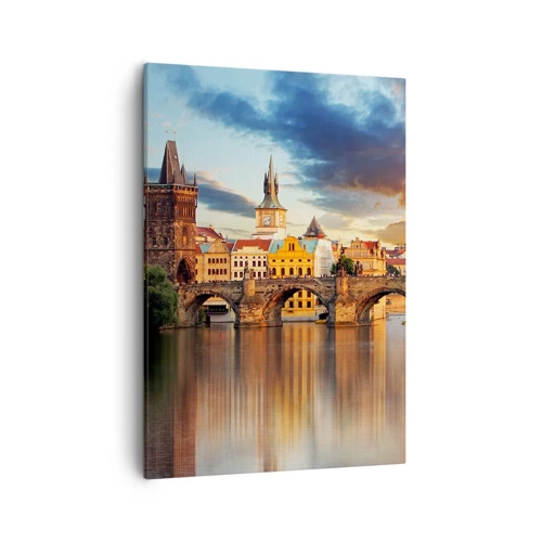 Canvas picture - Beautiful Prague - 50x70 cm