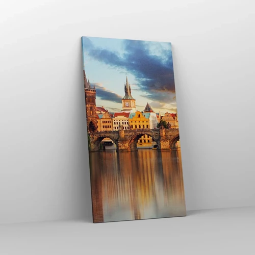 Canvas picture - Beautiful Prague - 55x100 cm