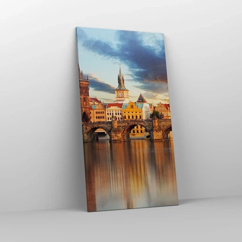 Canvas picture - Beautiful Prague - 65x120 cm