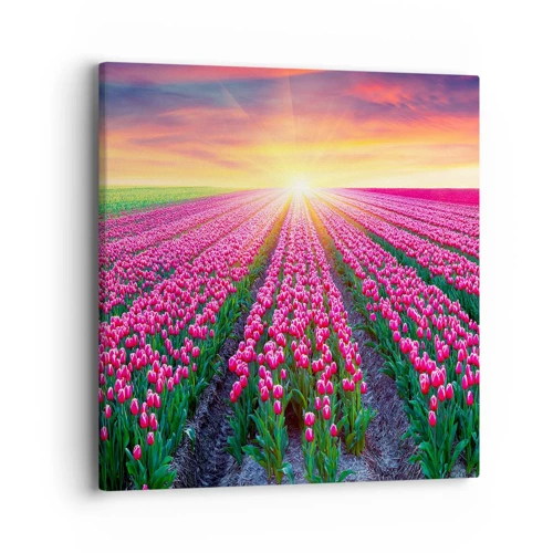 Canvas picture - Beauty Farm - 40x40 cm