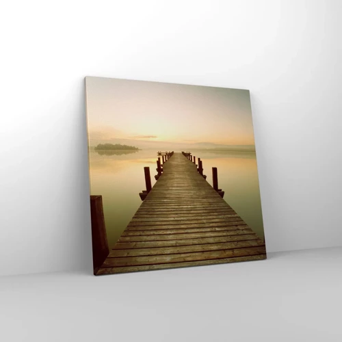 Canvas picture - Before Dawn, Dawn, Light - 60x60 cm
