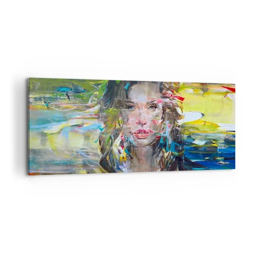 Canvas picture - Behind a Curtain of Air - 120x50 cm