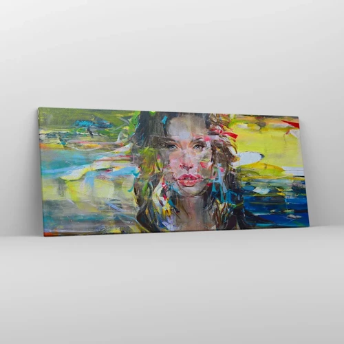 Canvas picture - Behind a Curtain of Air - 120x50 cm