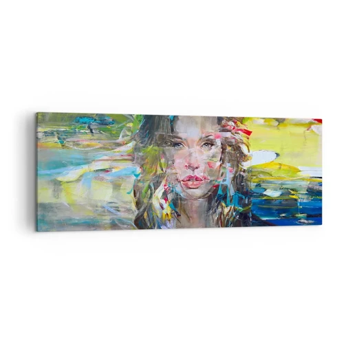 Canvas picture - Behind a Curtain of Air - 140x50 cm