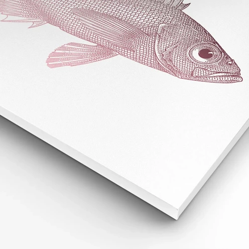 Canvas picture - Big-eyed Fish - 100x40 cm