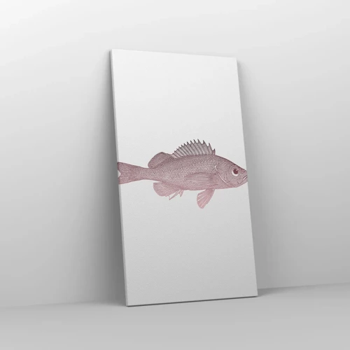 Canvas picture - Big-eyed Fish - 45x80 cm