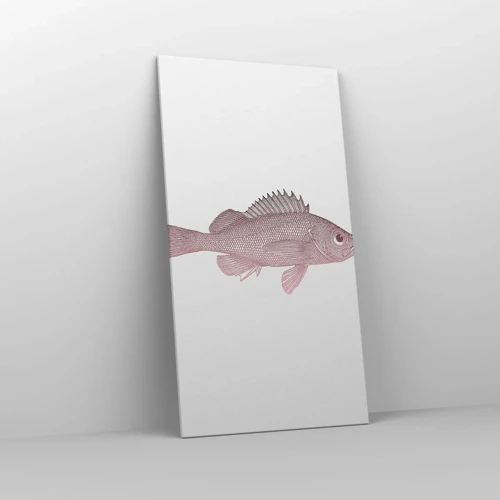 Canvas picture - Big-eyed Fish - 65x120 cm