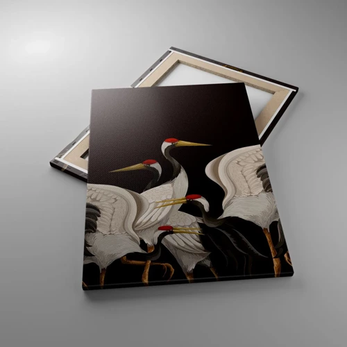 Canvas picture - Bird Affairs - 50x70 cm