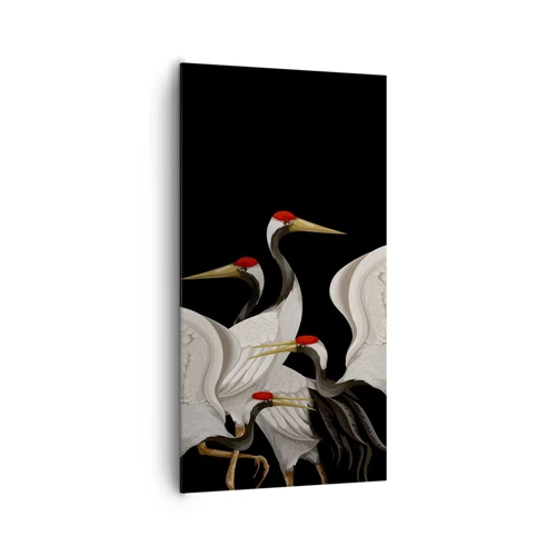 Canvas picture - Bird Affairs - 65x120 cm
