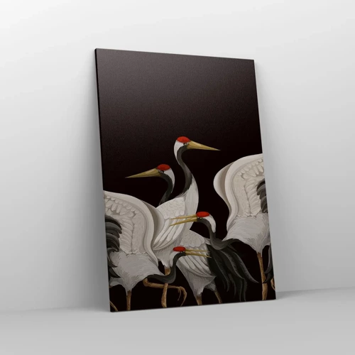 Canvas picture - Bird Affairs - 70x100 cm