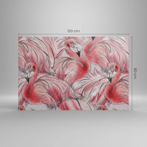 Canvas picture - Bird Corps de Ballet - 120x80 cm