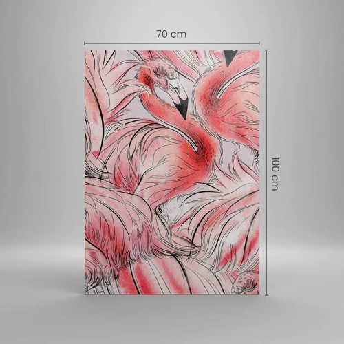 Canvas picture - Bird Corps de Ballet - 70x100 cm