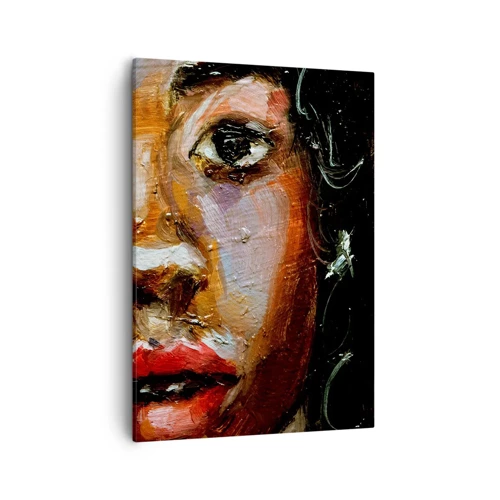 Canvas picture - Black and Shine - 50x70 cm