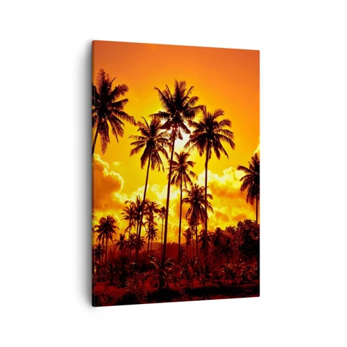 Canvas picture - Blazing Sun - 50x70 cm