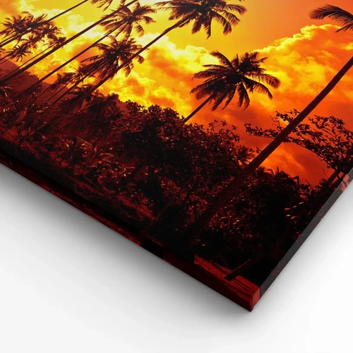 Canvas picture - Blazing Sun - 70x70 cm