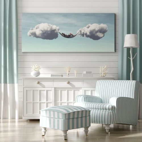 Canvas picture - Blissful Moment - 100x40 cm