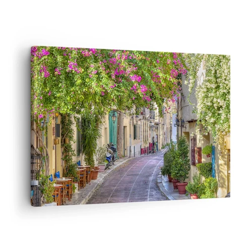 Canvas picture - Blooming Alley - 70x50 cm