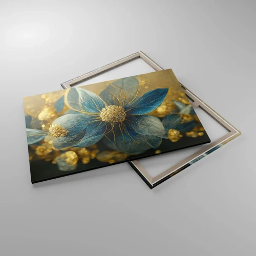 Canvas picture - Blossoming in Gold - 120x80 cm