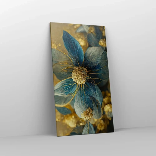 Canvas picture - Blossoming in Gold - 55x100 cm